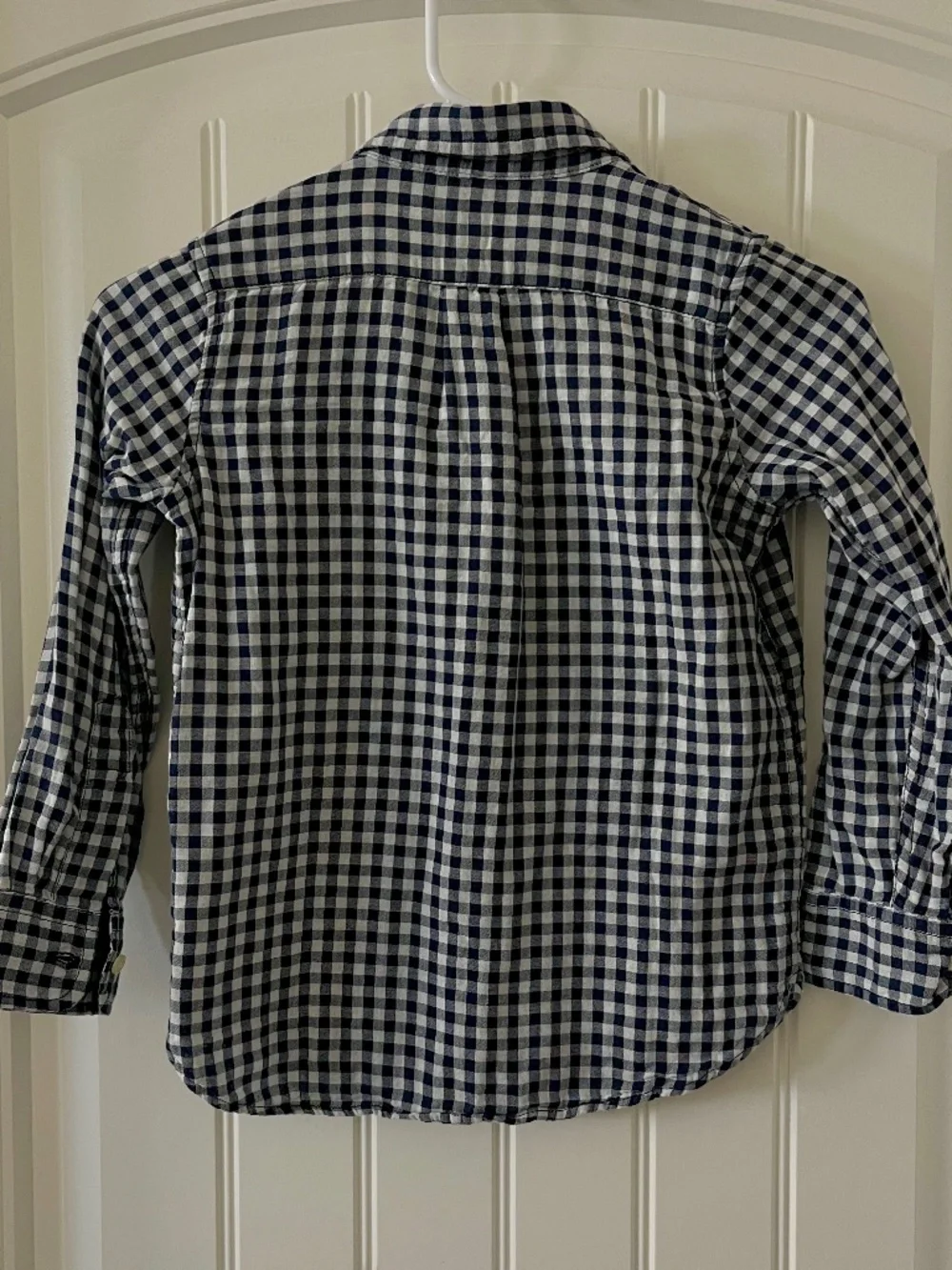 Boys Gap Gingham Button Up (Long Sleeve)